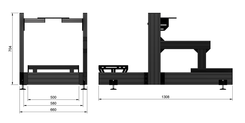 CSR120 GT Profile Sim Rig