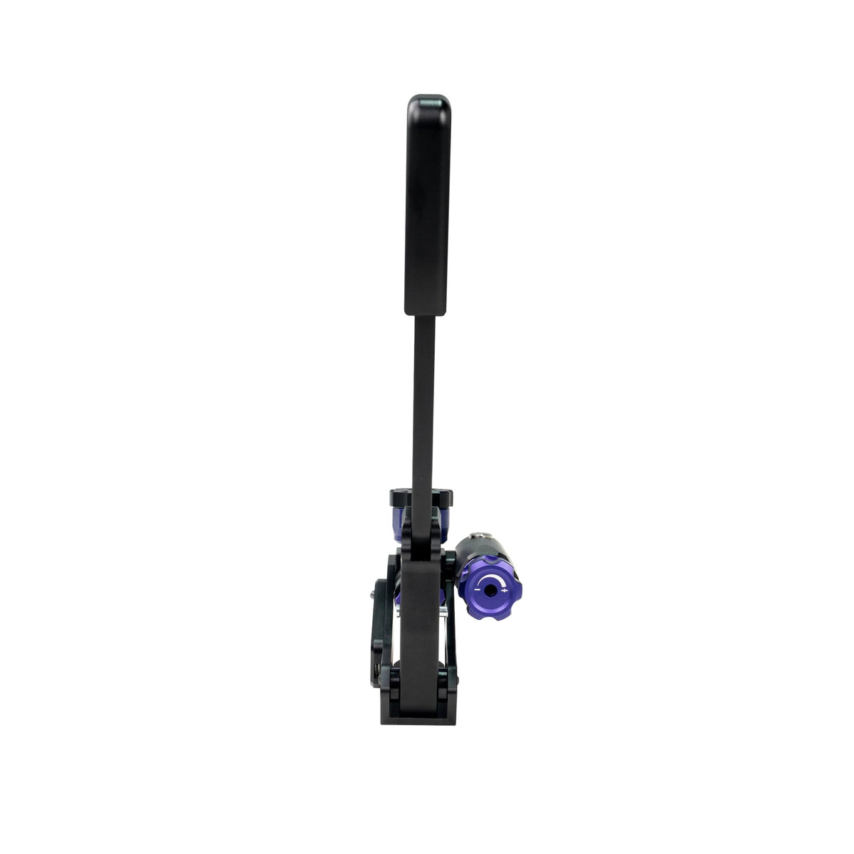 Conspit H3 hydraulic handbrake, front-on view of lever and base